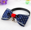 Tie Headdress Bowtie Dog Bells Teddy Dress Accessories