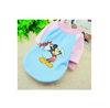 Grid Sweater Puppy Warm Cartoon Print Coat T-Shirt