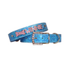 PU Leather Bling Personalized Dog Collar