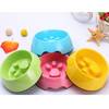 Anti Choke Paw Design Pet Feeding Bowl