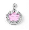 Bling Rhinestone Mini Photo Frame Pet Dog Tags